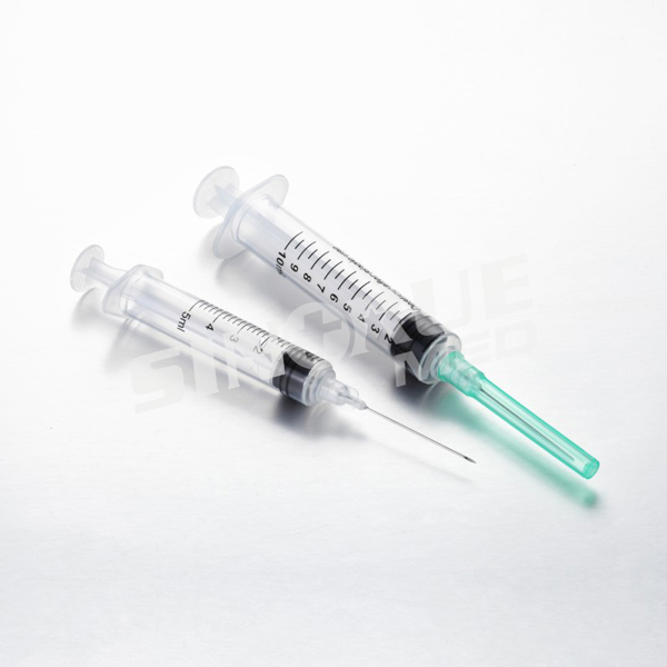 Auto-disable Syringe with Needle