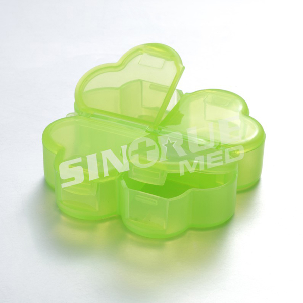 4 Case Plastic Pill Box