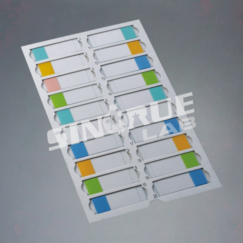 Microscope Slides Tray and Wallet with dividers for 20 piece