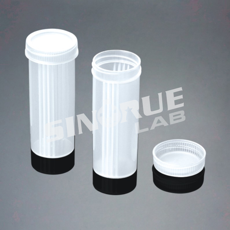 PP Material Slides Mailer Containers with Screw Cap
